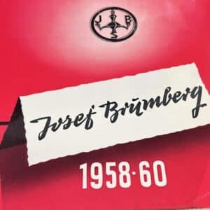 Zeldzaam Bureaulampje nr. 16162 van Josef Brumberg, 1950s | met Messing Voet