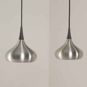 Paar Orient Minor Hanglampen van Jo Hammerborg voor Fog &#038; Morup, 1960s