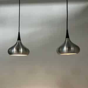 Paar Orient Minor Hanglampen van Jo Hammerborg voor Fog &#038; Morup, 1960s
