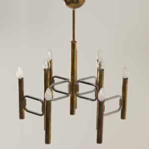 Kroonluchter &#8220;Modulo-serie&#8221; van Profili Industria Lampadari, 1970s 
