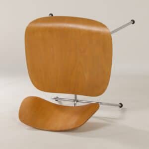 LCM Fauteuil van Charles en Ray Eames voor Herman Miller &#8211; Vroege Editie uit 1954 in Berkenhout