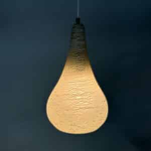 Satijnglazen Hanglamp NB 99 E/00 van Philips, 1958
