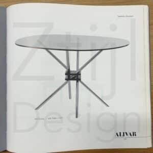 Ronde Eettafel model 459 van Takehiko Mizutani voor Alivar, 1990s