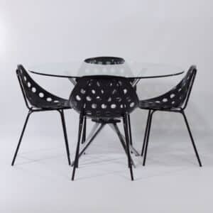 Ronde Eettafel model 459 van Takehiko Mizutani voor Alivar, 1990s