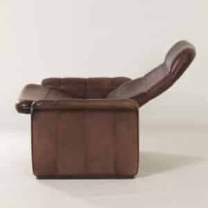 DS 52 Lounge Fauteuil in Buffelleer van deSede, 1980s (1)