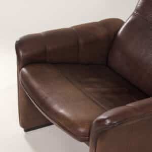 DS 52 Lounge Fauteuil in Buffelleer van deSede, 1980s (1)