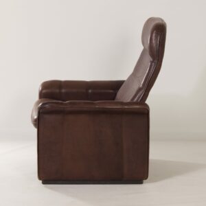 DS 52 Lounge Fauteuil in Buffelleer van deSede, 1980s (2)