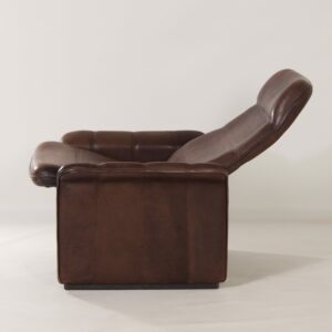 DS 52 Lounge Fauteuil in Buffelleer van deSede, 1980s (2)