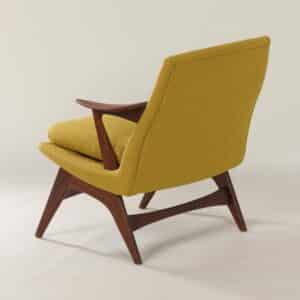 Texas Fauteuil van Karl Edvard Korseth voor LK Hjelle, 1950s &#8211; Opnieuw Gestoffeerd