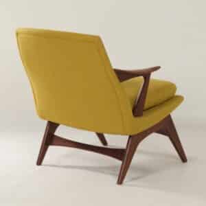 Texas Fauteuil van Karl Edvard Korseth voor LK Hjelle, 1950s &#8211; Opnieuw Gestoffeerd