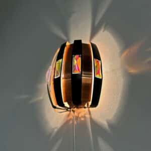 Deense Wandlamp van Werner Schou voor Coronell Elektro, 1970