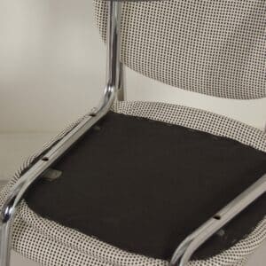 Buisstoelen 2011 van Toon De Wit voor De Wit, 1950s | Set van 4 met Nieuwe Ploegstof