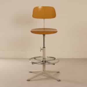 Architectenstoelen van Friso Kramer voor Ahrend de Cirkel, 1960s &#8211; Set van 3 met Chromen Ring