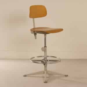 Architectenstoelen van Friso Kramer voor Ahrend de Cirkel, 1960s &#8211; Set van 3 met Chromen Ring