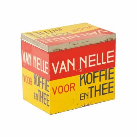 Groot Koffie en Thee Blik van Jac Jongert voor de Van Nelle Fabriek, 1933