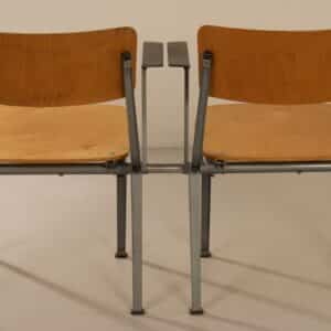 Paar Opklapstoelen met Armleuningen van Ahrend De Cirkel, 1960s