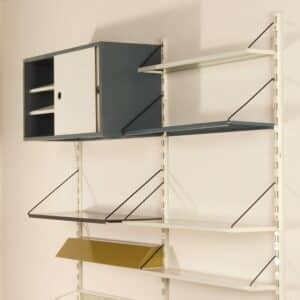 Pilastro Wandsysteem met Bureau van Tjerk Reijenga voor C.V. Reijenga&#8217;s Apparatenbouw, 1960s