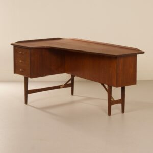 Boomerang Bureau van Peter Løvig Nielsen voor Hedensted mobelfabrik, 1960s