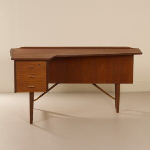 Boomerang Bureau van Peter Løvig Nielsen voor Hedensted mobelfabrik, 1960s