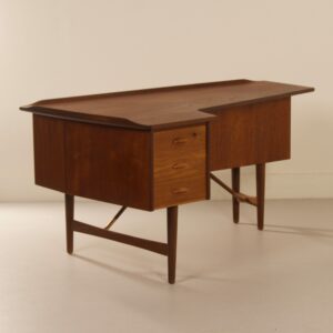 Boomerang Bureau van Peter Løvig Nielsen voor Hedensted mobelfabrik, 1960s
