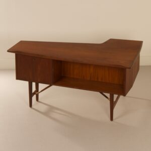 Boomerang Bureau van Peter Løvig Nielsen voor Hedensted mobelfabrik, 1960s