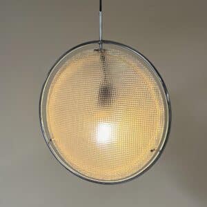 Franse Space Age Hanglamp, 1970s
