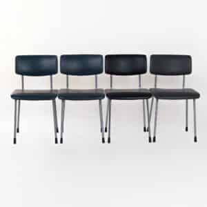 1231 Buisstoelen van Ontwerpbureau Gispen voor Gispen, ca 1960s | Set van 4