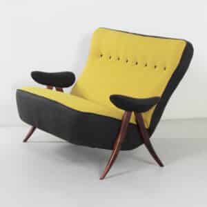 Bank Model 105 Hairpin van Theo Ruth voor Artifort, 1950s