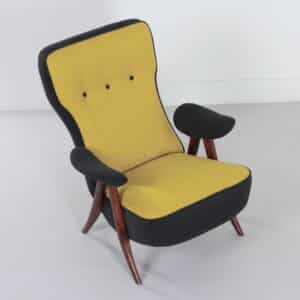 Fauteuil Model 105 Hairpin van Theo Ruth voor Artifort, 1950s