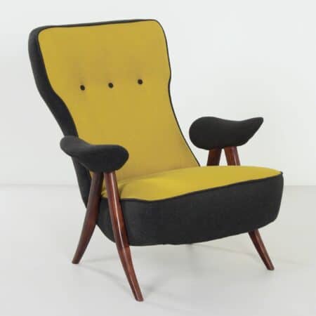 Fauteuil Model 105 Hairpin van Theo Ruth voor Artifort, 1950s