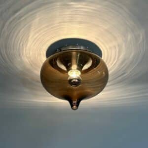 Plafondlamp &#8216;Druppel&#8217; van Dijkstra, 1970s | 30 cm
