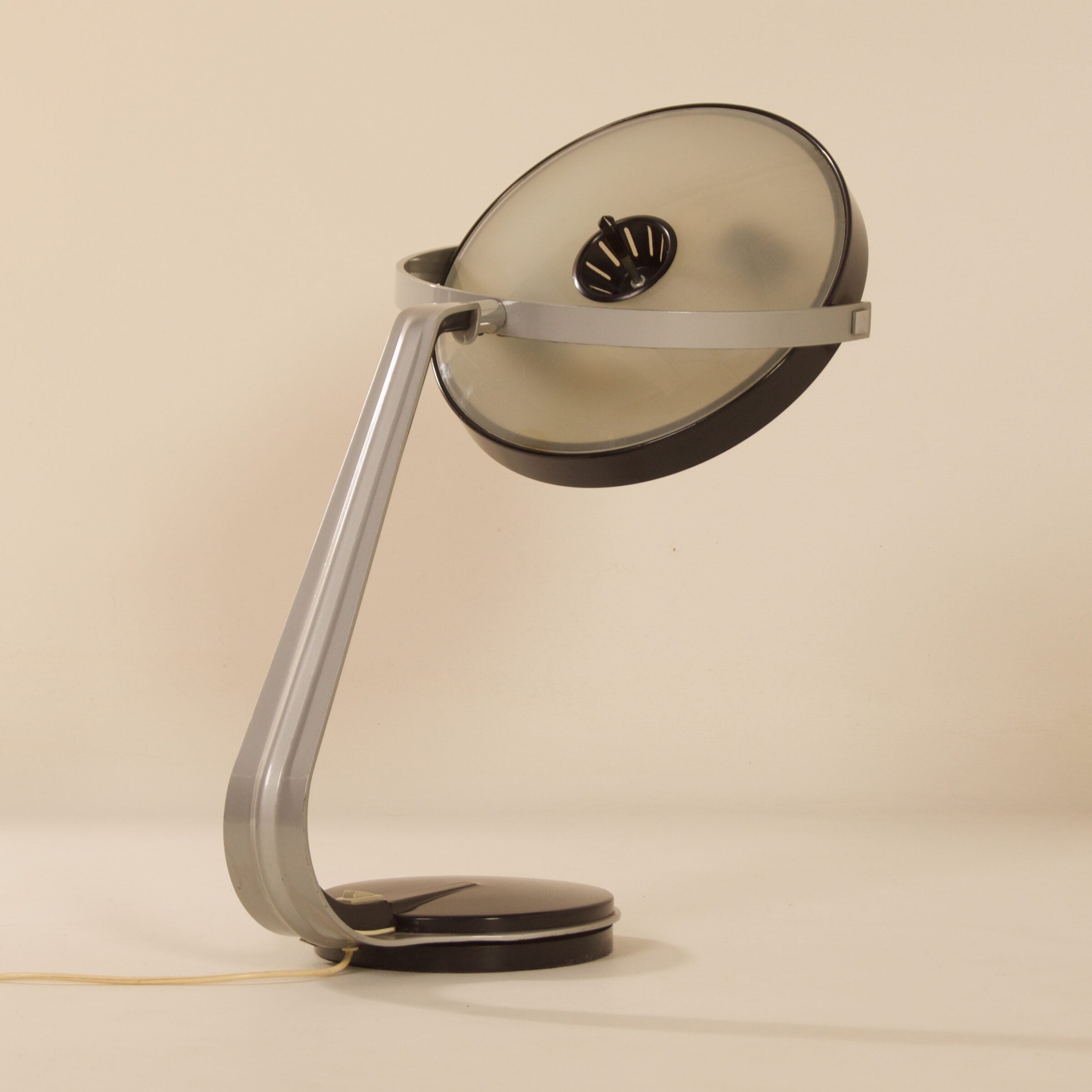 Bureaulamp “Cobra” van Luis Pérez de la Oliva voor Lupela Madrid, 1970s