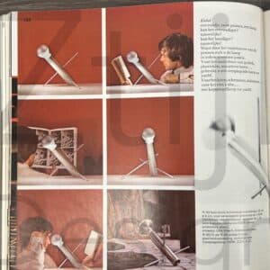 Krekel Tafellamp Model R-60 van Otto Wasch voor RAAK, 1960s