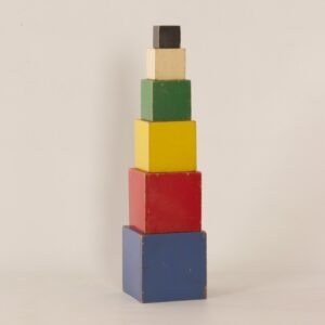 ADO Kubus Blokken 6-delig van Ko Verzuu, 1930s | Verzamelobject