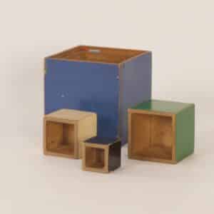 ADO Kubus Blokken 6-delig van Ko Verzuu, 1930s | Verzamelobject