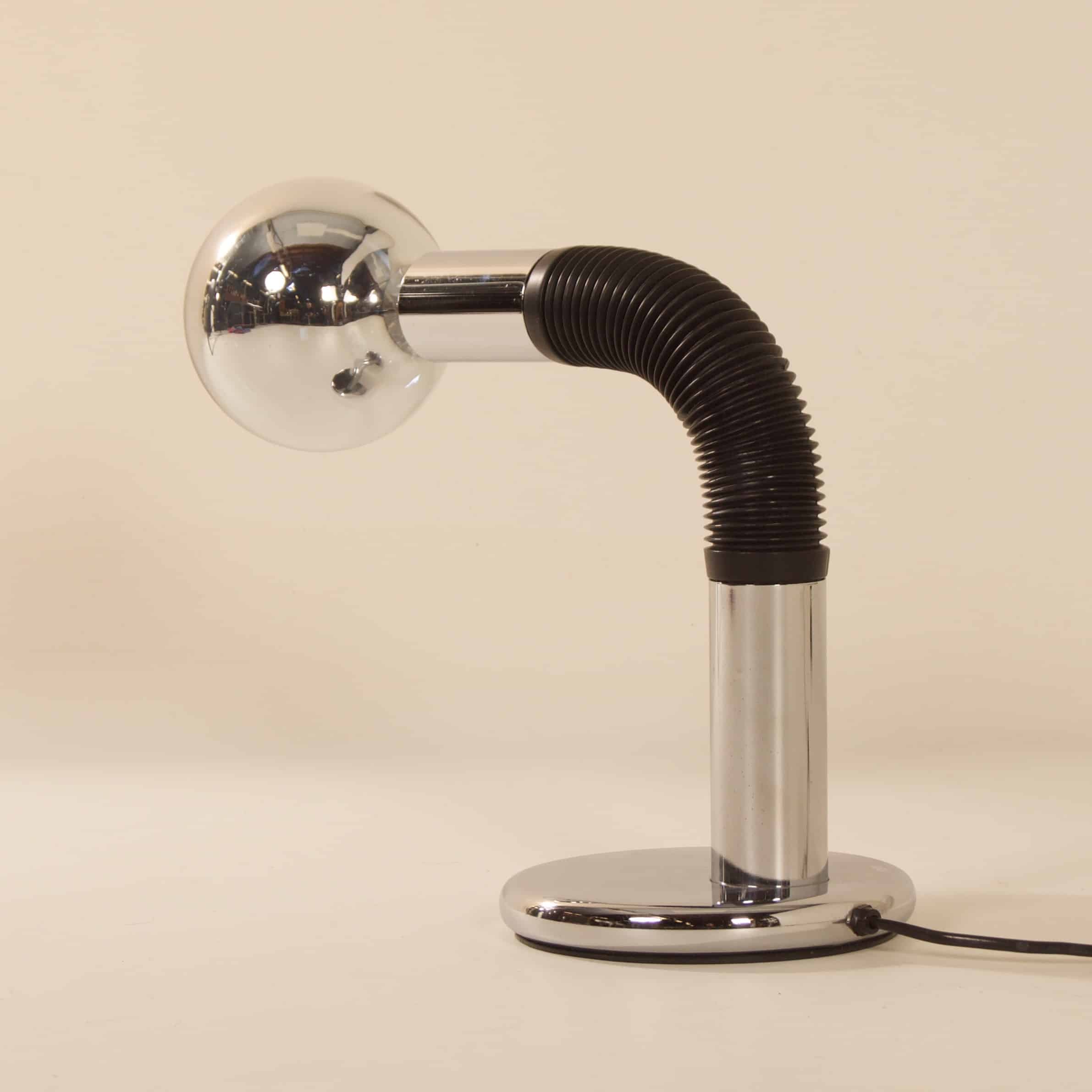 Tafellamp “Elbow” van E. Bellini voor Targetti Sankey, 1970s