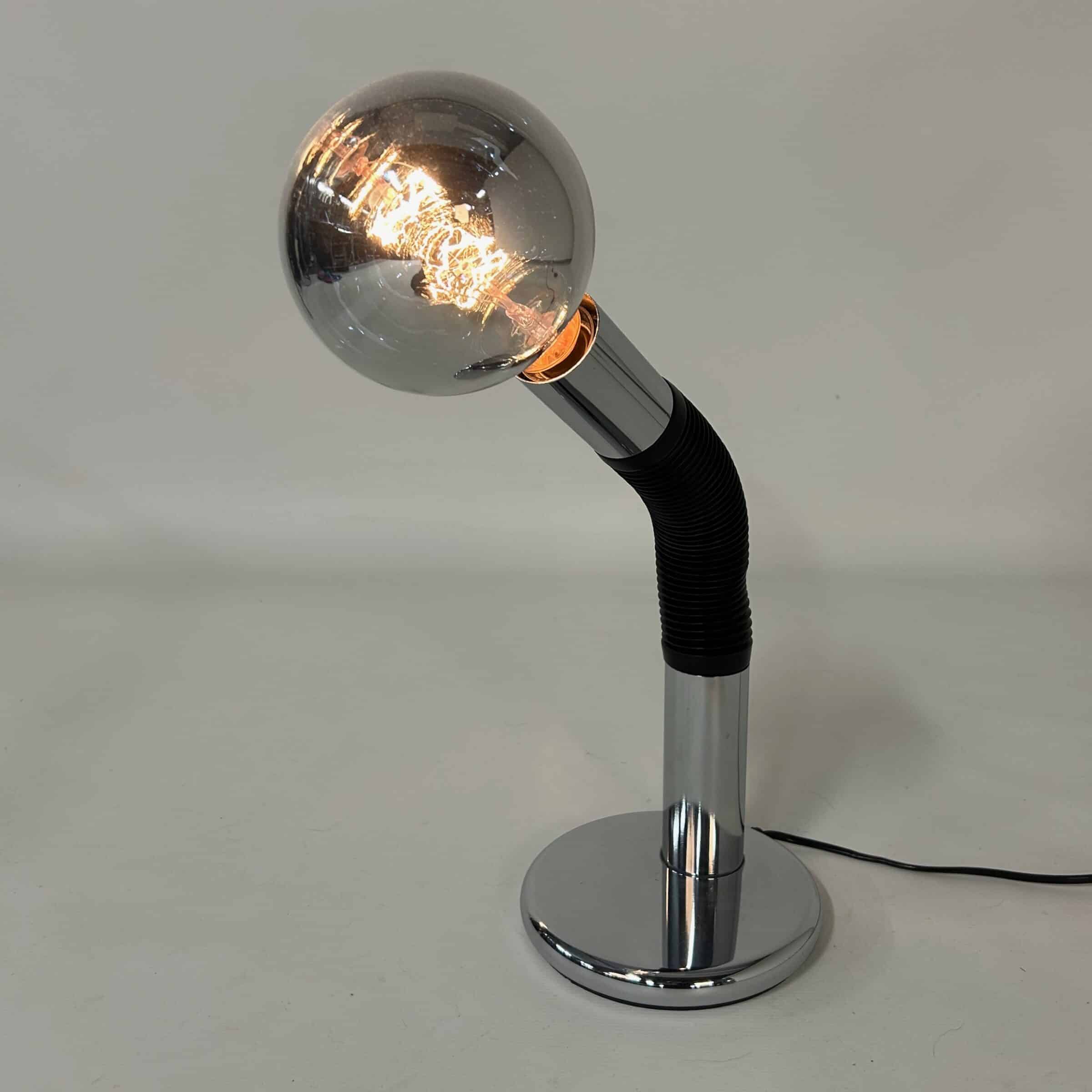 Tafellamp “Elbow” van E. Bellini voor Targetti Sankey, 1970s