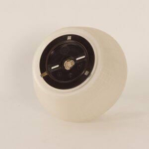 Matglazen Plafondlamp met Blokpatroon van Brüne, 1960s