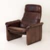 DS 52 Lounge Fauteuil in Buffelleer van deSede, 1980s (2)
