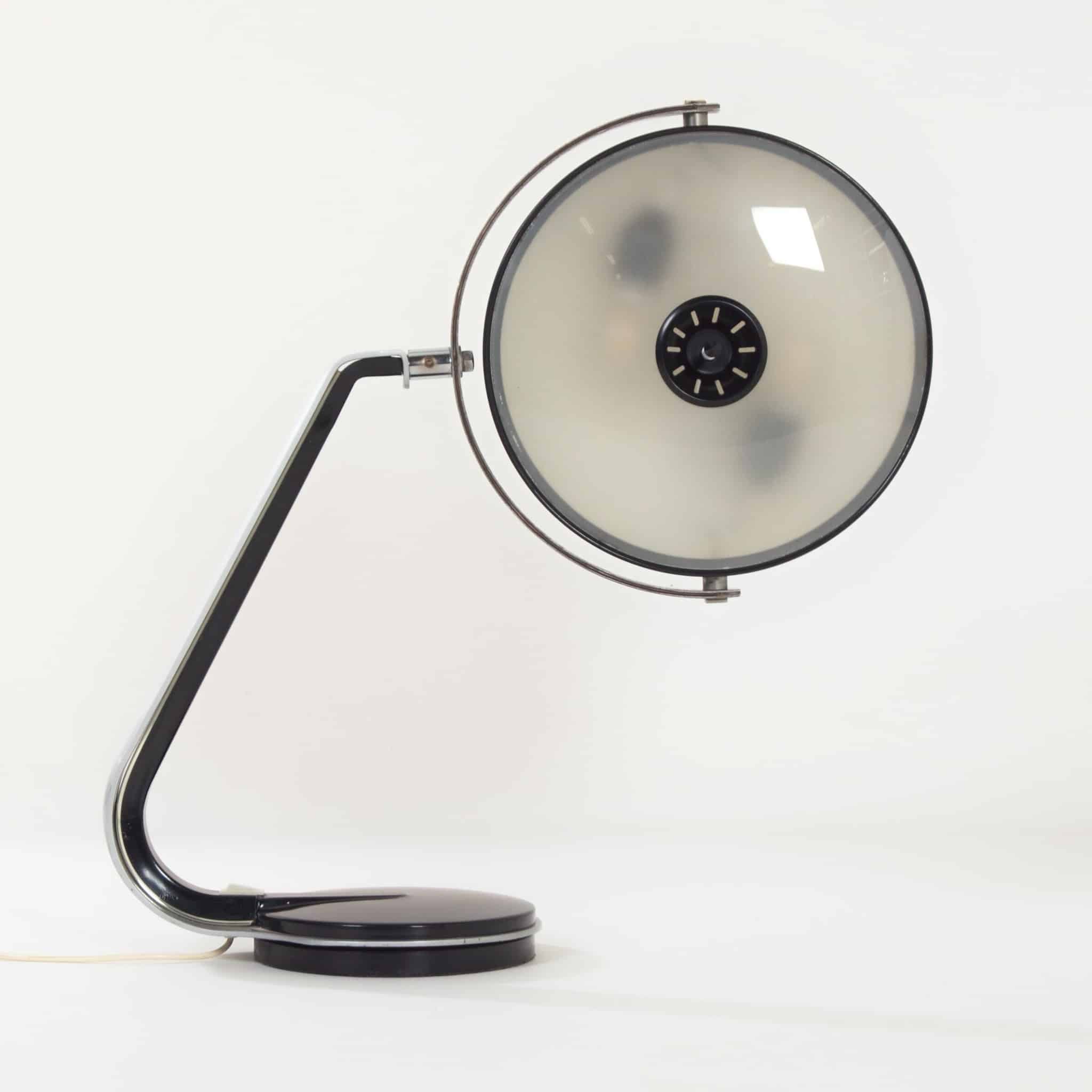 Bureaulamp “Cobra” van Luis Pérez de la Oliva voor Lupela Madrid, 1970s