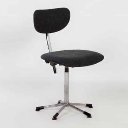 Buisstoelen 2011 van Toon De Wit voor De Wit, 1950s | Set van 4 met Nieuwe Ploegstof
