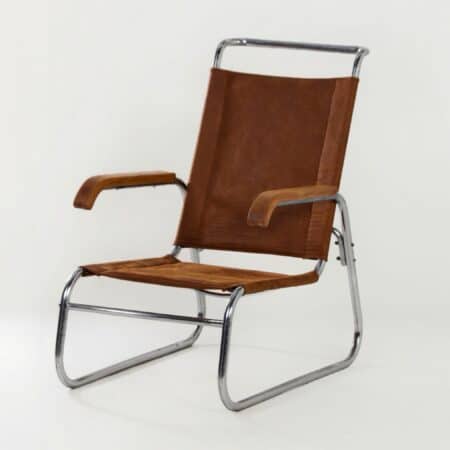 Bauhaus Fauteuil van Veha, Den Haag, 1930s - Herenfauteuil