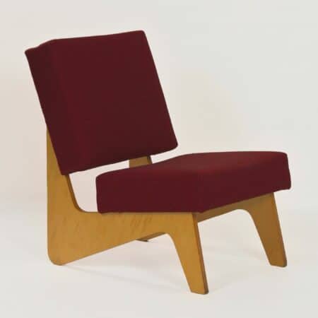 Buisstoelen 2011 van Toon De Wit voor De Wit, 1950s | Set van 4 met Nieuwe Ploegstof