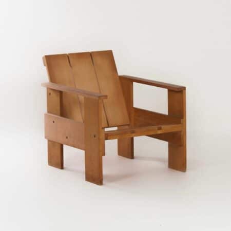 Kratstoel van Gerrit Rietveld voor Cassina, 1980s