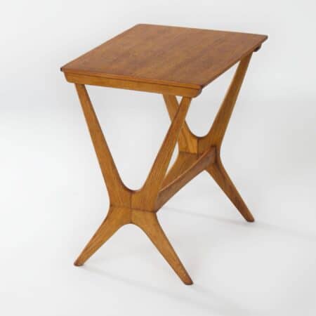 Deens Bijzettafeltje van Erling Torvits voor Heltborg Møbler, 1960s