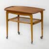 Deense Schommelstoel van Illum Wikkelso voor Niels Eilersen, 1960s | Beukenhout