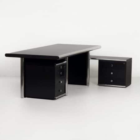 Groot Bureau met Wenge houten afwerking van Archi-Interieur, 1960s