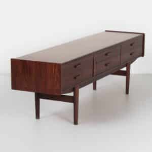 Deens Dressoir van Borge Seindal voor P. Westergaard Møbelfabrik, 1960s | Palissanderhout