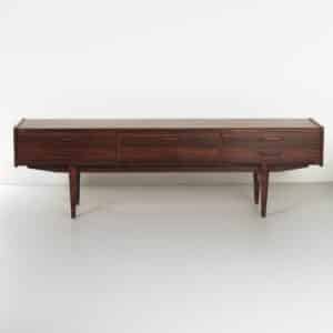 Deens Dressoir van Borge Seindal voor P. Westergaard Møbelfabrik, 1960s | Palissanderhout