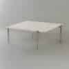 Witte Alvar Aalto Kruk – Hoge Model k65 voor Artek, 1970s